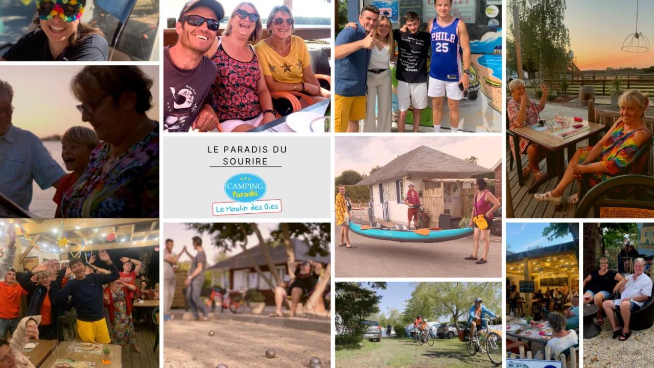 Camping Paradis Le Moulin Des Oies Belz Ngoại thất bức ảnh